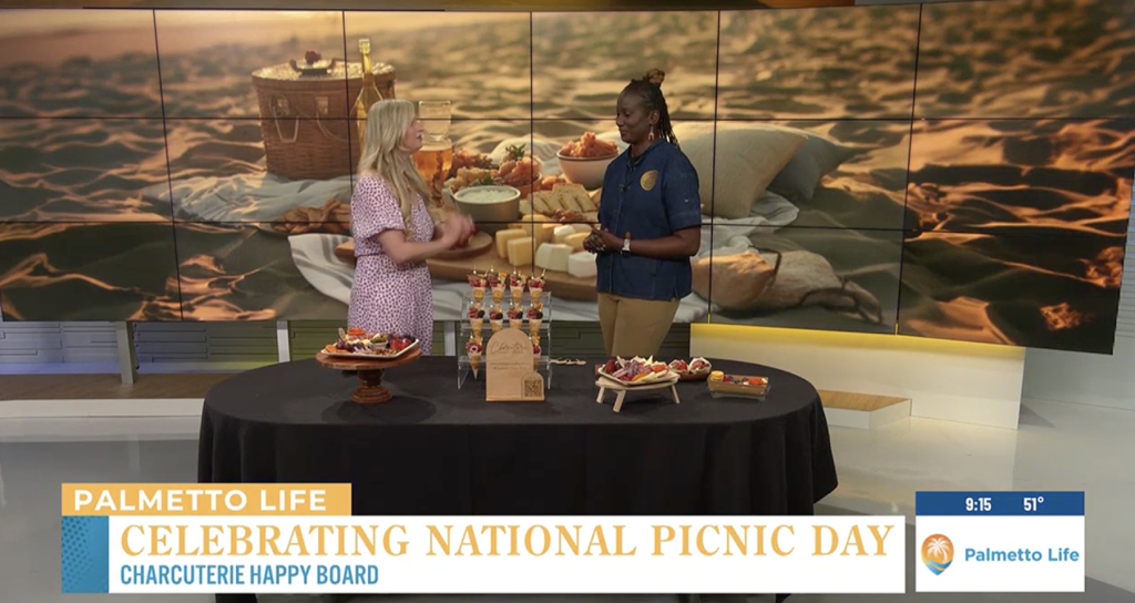 VIDEO: Celebrating National Picnic Day with Charcuterie Happy Board
